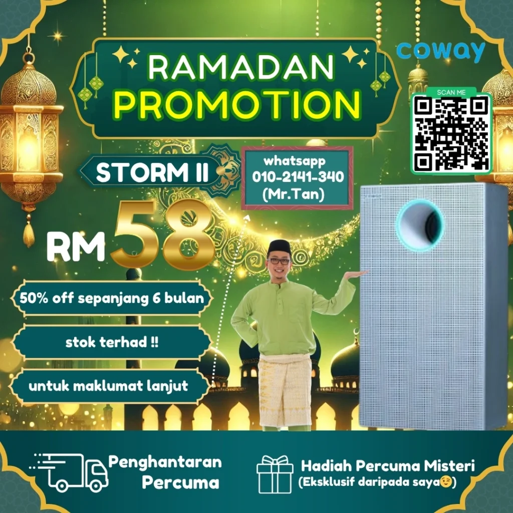 Coway Advertisement｜Ramadan Festive Promo Campaign (Canva, 2025)